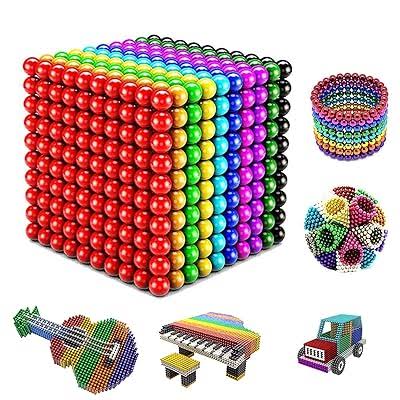 Magnetic Balls / Magnetic Beads – Rainbow Stress Relief & Creative Toy for Kids, Teens & Adults