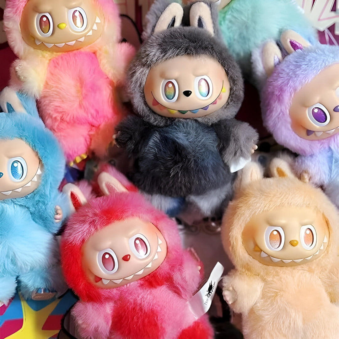 Cute Labubu Doll Plush – Soft Kawaii Collectible Toy for Kids, Teens & Adults | Perfect Gift for Room Decor | 100% Original Product 😎